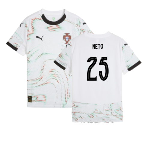 2025-2026 Portugal Away Shirt (Kids) (Neto 25)