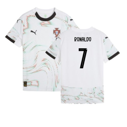 2025-2026 Portugal Away Shirt (Kids) (Ronaldo 7)