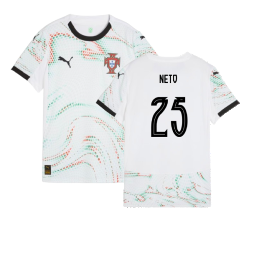 2025-2026 Portugal Away Shirt (Womens) (Neto 25)