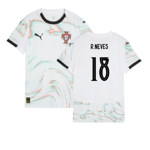 2025-2026 Portugal Away Shirt (Womens) (R.Neves 18)