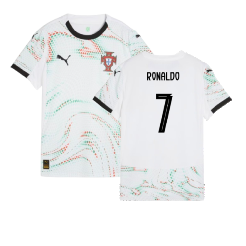 2025-2026 Portugal Away Shirt (Womens) (Ronaldo 7)