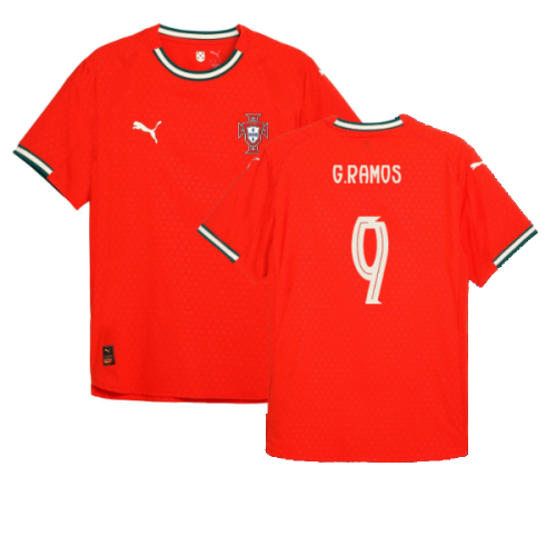 2025-2026 Portugal Home Authentic Jersey (G.Ramos 9)