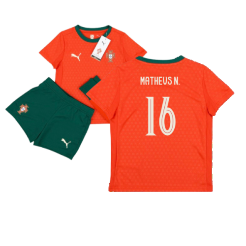 2025-2026 Portugal Home Mini Kit (Matheus N. 16)