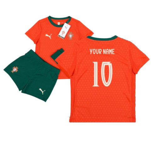 2025-2026 Portugal Home Mini Kit (Your Name)