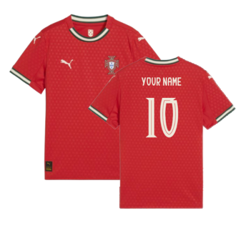 2025-2026 Portugal Home Shirt (Kids) (Your Name)