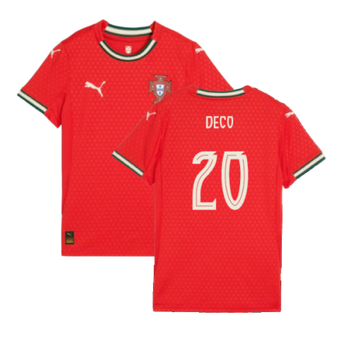 2025-2026 Portugal Home Shirt (Ladies) (Deco 20)