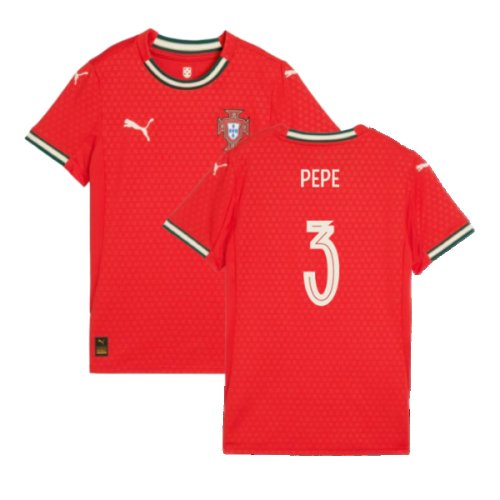 2025-2026 Portugal Home Shirt (Ladies) (Pepe 3)