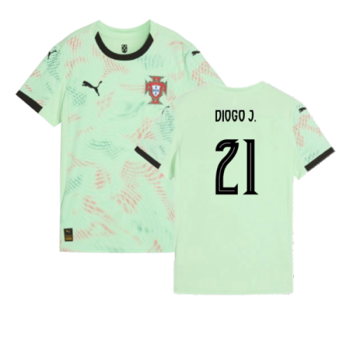 2025-2026 Portugal Womens Team Away Shirt (Ladies) (Diogo J. 21)