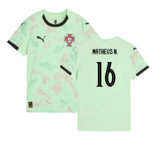 2025-2026 Portugal Womens Team Away Shirt (Ladies) (Matheus N. 16)