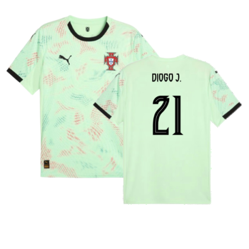 2025-2026 Portugal Womens Team Away Shirt (Unisex) (Diogo J. 21)