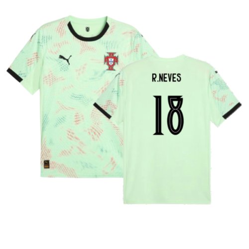 2025-2026 Portugal Womens Team Away Shirt (Unisex) (R.Neves 18)