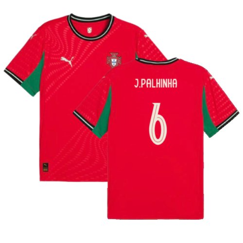 2025-2026 Portugal Womens Team Home Shirt (Unisex) (J.Palhinha 6)