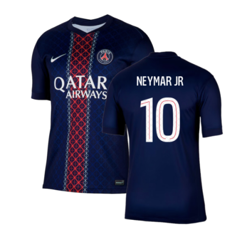2025-2026 PSG Paris Saint Germain Home Shirt (Neymar JR 10)