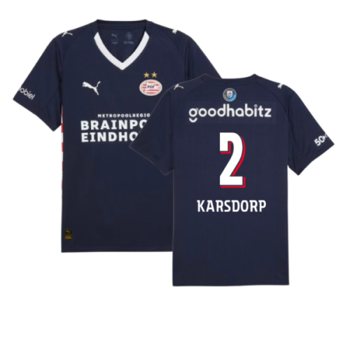 2025-2026 PSV Eindhoven Away Shirt (Karsdorp 2)