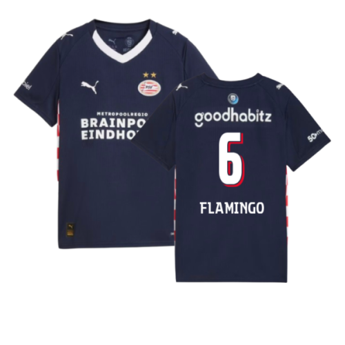 2025-2026 PSV Eindhoven Away Shirt (Kids) (Flamingo 6)