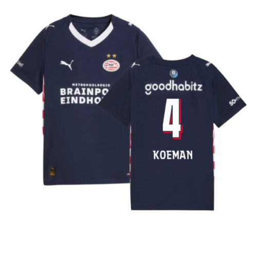 2025-2026 PSV Eindhoven Away Shirt (Kids) (Koeman 4)