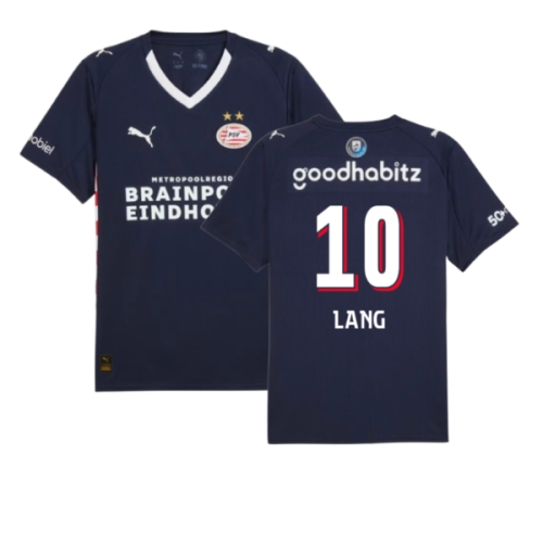 2025-2026 PSV Eindhoven Away Shirt (Lang 10)