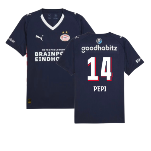2025-2026 PSV Eindhoven Away Shirt (Pepi 14)