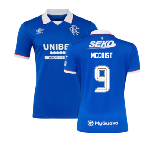 2025-2026 Rangers Home Shirt (McCoist 9)