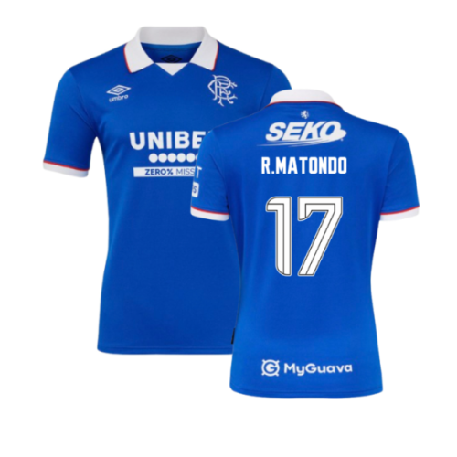 2025-2026 Rangers Home Shirt (R.Matondo 17)