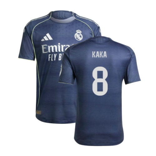 2025-2026 Real Madrid Authentic Away Shirt (Kaka 8)