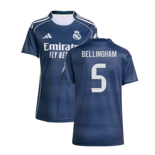 2025-2026 Real Madrid Authentic Away Shirt (Womens) (Bellingham 5)