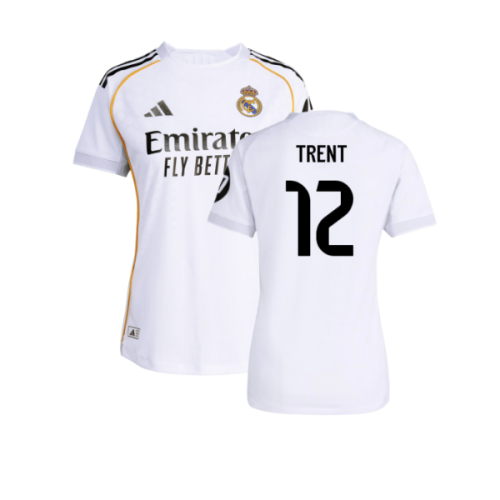 2025-2026 Real Madrid Authentic Home Shirt (Womens) (Trent 12)