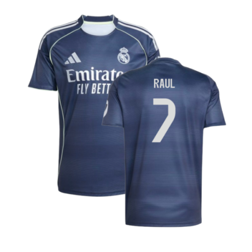 2025-2026 Real Madrid Away Shirt (Raul 7)
