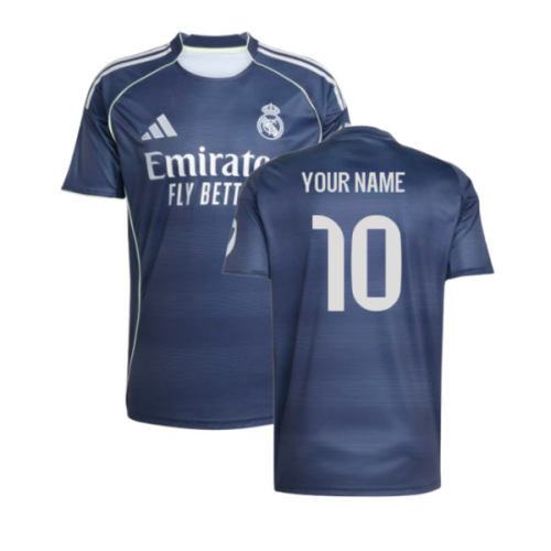 2025-2026 Real Madrid Away Shirt (Your Name)