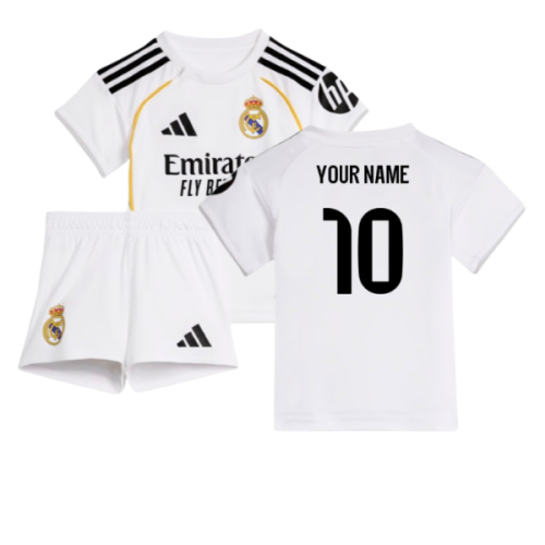 2025-2026 Real Madrid Home Baby Kit (Your Name)