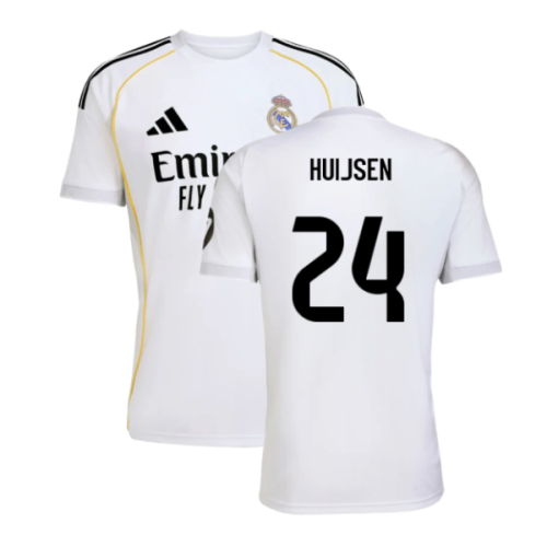 2025-2026 Real Madrid Home Shirt (Huijsen 24)