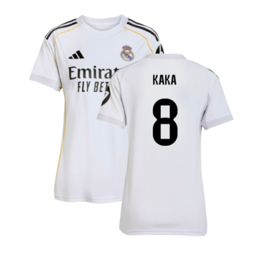 2025-2026 Real Madrid Home Shirt (Womens) (Kaka 8)