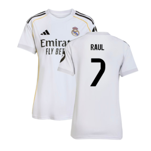 2025-2026 Real Madrid Home Shirt (Womens) (Raul 7)