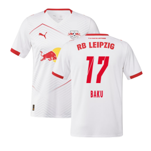 2025-2026 Red Bull Leipzig Home Shirt (Baku 17)