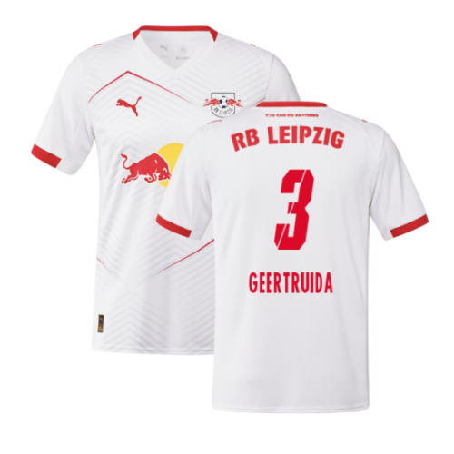 2025-2026 Red Bull Leipzig Home Shirt (Geertruida 3)