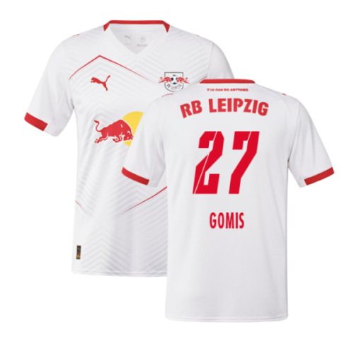 2025-2026 Red Bull Leipzig Home Shirt (Gomis 27)
