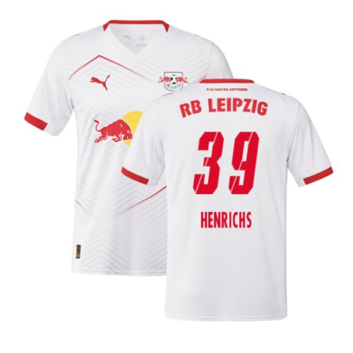 2025-2026 Red Bull Leipzig Home Shirt (Henrichs 39)