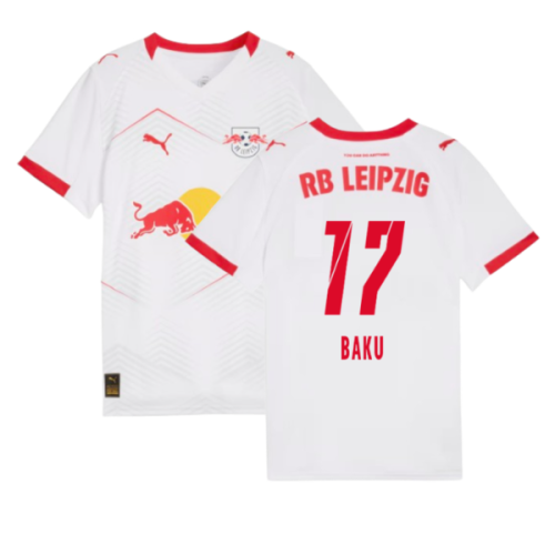 2025-2026 Red Bull Leipzig Home Shirt (Kids) (Baku 17)