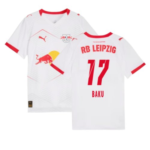 2025-2026 Red Bull Leipzig Home Shirt (Kids) (Baku 17)