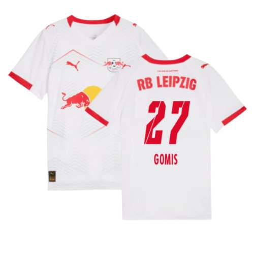 2025-2026 Red Bull Leipzig Home Shirt (Kids) (Gomis 27)