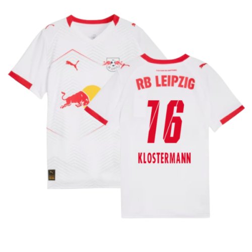 2025-2026 Red Bull Leipzig Home Shirt (Kids) (Klostermann 16)