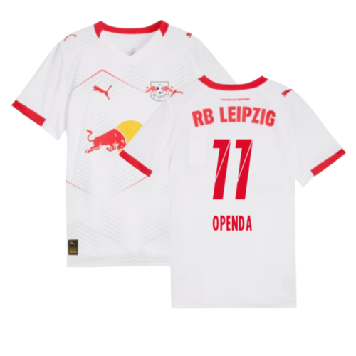 2025-2026 Red Bull Leipzig Home Shirt (Kids) (Openda 11)