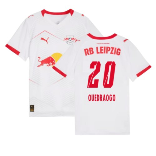 2025-2026 Red Bull Leipzig Home Shirt (Kids) (Ouedraogo 20)