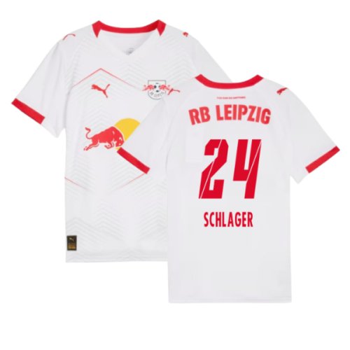 2025-2026 Red Bull Leipzig Home Shirt (Kids) (Schlager 24)