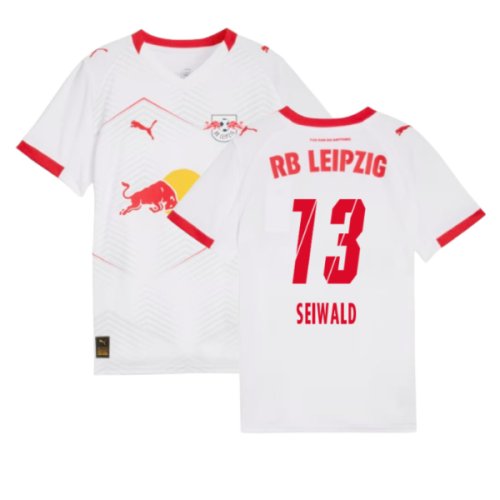 2025-2026 Red Bull Leipzig Home Shirt (Kids) (Seiwald 13)