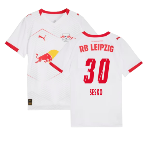 2025-2026 Red Bull Leipzig Home Shirt (Kids) (Sesko 30)