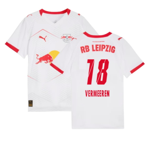 2025-2026 Red Bull Leipzig Home Shirt (Kids) (Vermeeren 18)