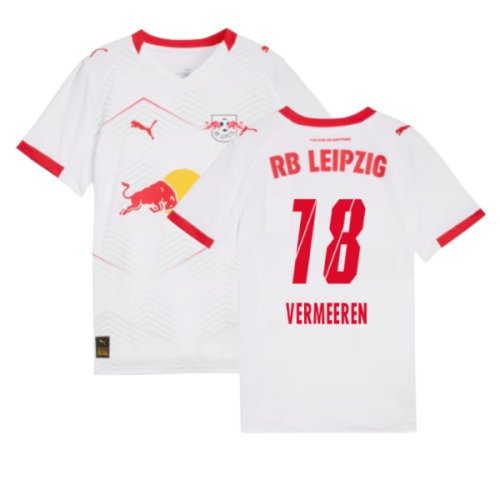 2025-2026 Red Bull Leipzig Home Shirt (Kids) (Vermeeren 18)