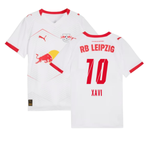 2025-2026 Red Bull Leipzig Home Shirt (Kids) (Xavi 10)