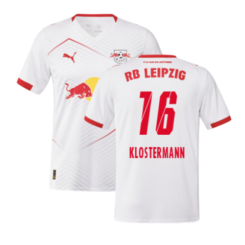 2025-2026 Red Bull Leipzig Home Shirt (Klostermann 16)
